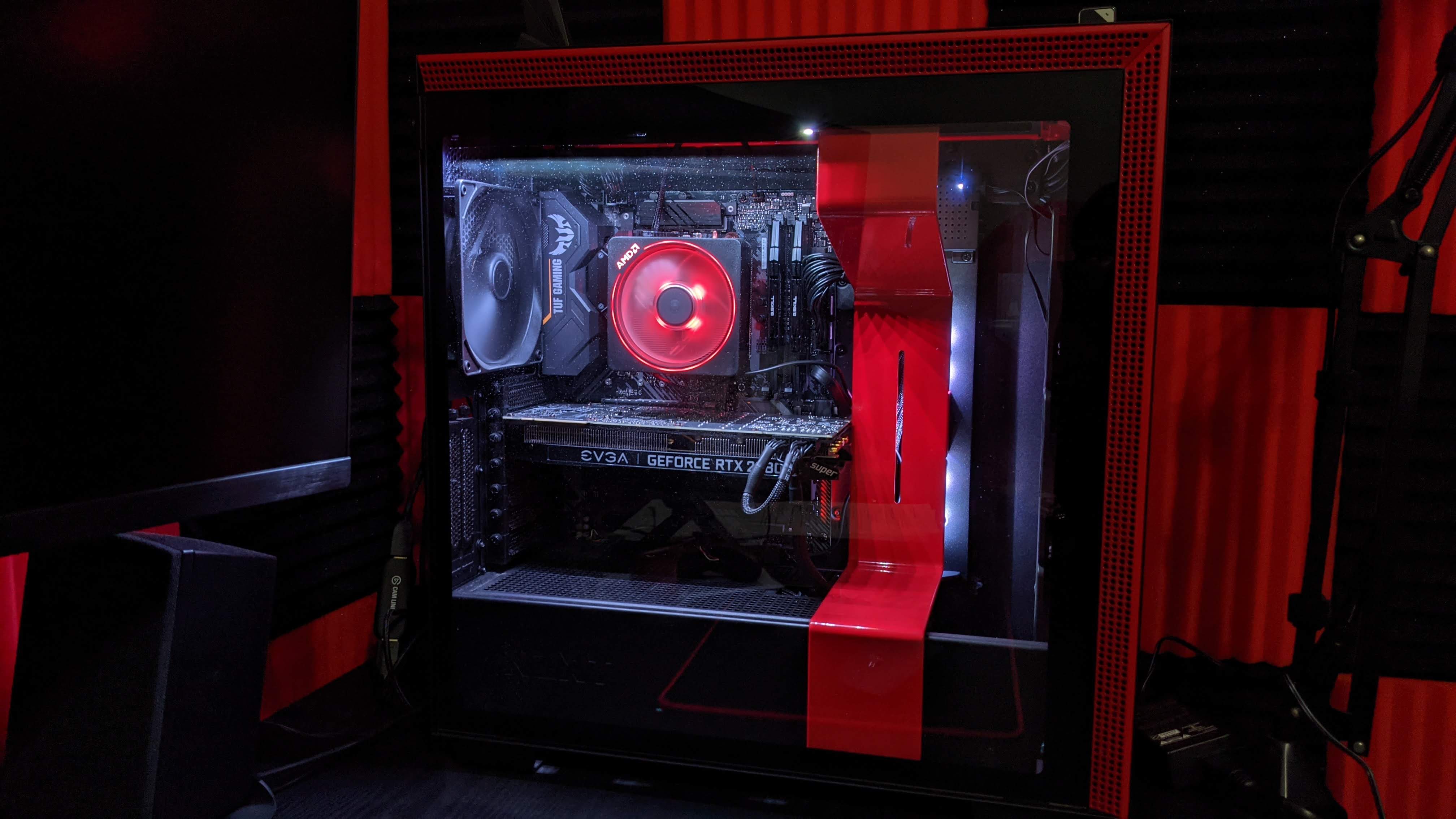 SpaceX Mission Control - My Custom PC Build
