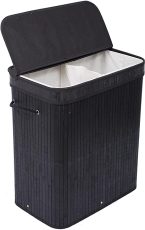 BIRDROCK HOME Double Laundry Hamper