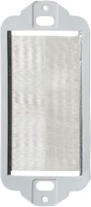 Leviton 41075-DBW Decora Brush Passthrough, White